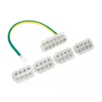 Комплект клеммников SV15.5 4x KE10.1 + 1x KE10.3 (Al 10-35 / Cu 1.5-25) для сетей уличного освещения EKF