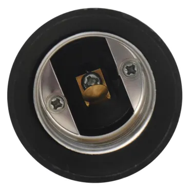 Переходник цокольный E14-E27 черный | 11-8871 | Rexant