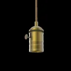 Светильник подвесной под лампу 1хE27 AC 220В Бронзовый IP20 1000х38х83мм Алюминий Decor Gauss
