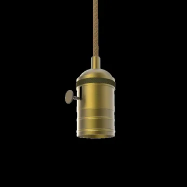 Светильник подвесной под лампу 1хE27 AC 220В Бронзовый IP20 1000х38х83мм Алюминий Decor Gauss