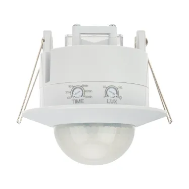 Датчик движения точечный ДДТ 01, 360°, 2000 Вт,10-2000 Лк, 2-20 м, 10-420 сек. | 11-9206 | REXANT