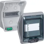 Щиток Ip65 6 модулей с шинками N+Pe Plexo 3