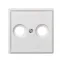 Крышка для розетки R-TV/SAT (ТВ, Спутник), белый