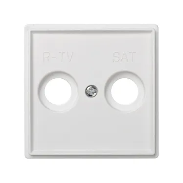 Крышка для розетки R-TV/SAT (ТВ, Спутник), белый