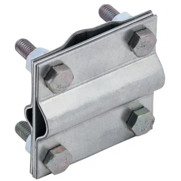 Зажим заземления крестообразный стержень-полоса/пруток оцинкованная сталь