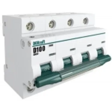 Выключатель автоматический четырехполюсный 63А D ВА-201 10кА