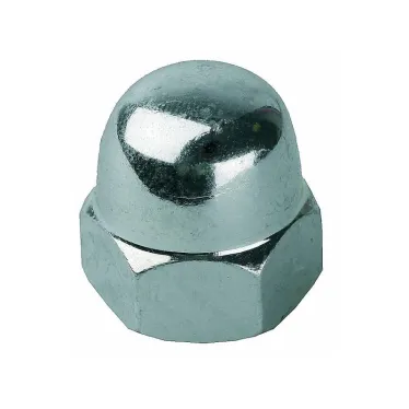 Гайка DIN1587 М8 колпачковая оцинкованная (6 шт)