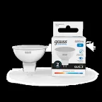 Лампа светодиодная LED 9 Вт 680 лм 6500К софит MR16 холодный GU5.3 AC 220В Elementary Gauss