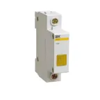 Лампа сигнальная желтая DIN 1P неон ЛС-47