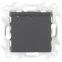 Выключатель карточный, графит