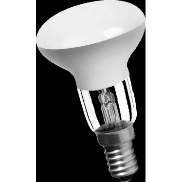 Лампа накаливания зеркальная ЗК 40вт R50 230в Е14 матовая