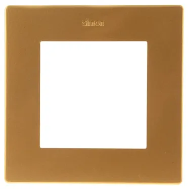 Рамка 1 пост, золото