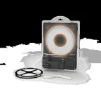 Лента светодиодная LED 2835/60-SMD 4.8 Вт/м 210 лм/м 3000К DC 12В IP20 8мм комплект лента и драйвер (блистер 5м) Black Gauss