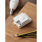 Датчик движения микроволновый белый 1200Вт 360гр. до 8м IP20 MW-706