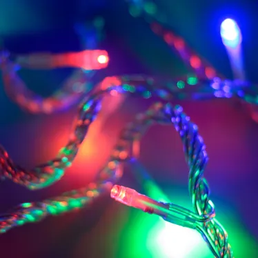 Светодиодная гирлянда ARD-STRING-HOME-5000-CLEAR-50LED-LIVE RGB (230V, 3.5W) | 025763 | Arlight