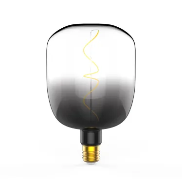 Лампа светодиодная LED Filament V140-DC Black-Clear 5W E27 200lm 1800K 140*204mm 1/6 | 1008802105 | Gauss