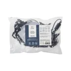 Гирлянда Айсикл (бахрома) светодиодный, 4,8 х 0,6 м, черный провод, 230 В, диоды белые,  176 LED | 255-135 | NEON-NIGHT