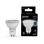 Лампа светодиодная LED 5Вт GU10 220В 4100К MR16 | 101506205 | Gauss