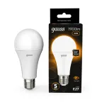 Лампа светодиодная Black LED A70 22W E27 1560lm 3000K | 102502122 | Gauss