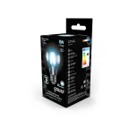 Лампа светодиодная Black LED Filament A60 E27 8W 780lm 4100К | 102802208 | Gauss