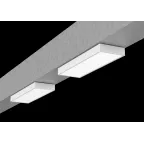 Светильник светодиодный A170 2.0 офис. встр./накл. 16 Вт 4000К 595*180*50 IP40 с призм. рассеив. бел. | V1-A0-00170-01PRA-4001640 | VARTON