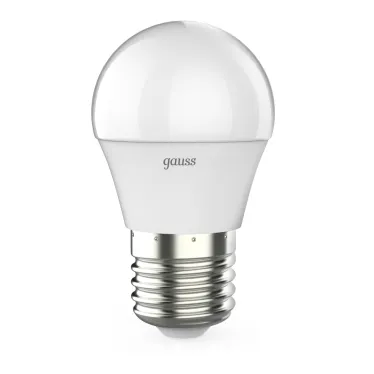 Лампа светодиодная LED 7Вт E27 220В 2700К шар, диммируемая | 105102107-S | Gauss