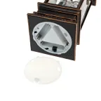 Декоративный фонарь с эффектом снегопада и подсветкой Новый год | 501-161 | NEON-NIGHT