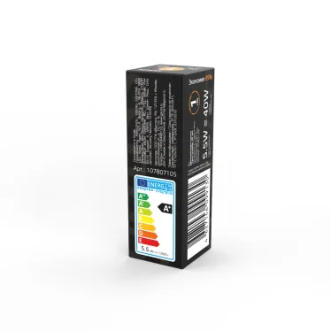 Лампа светодиодная LED G4 AC220-240V 5.5W 480lm3000K Glass | 107807105 | Gauss