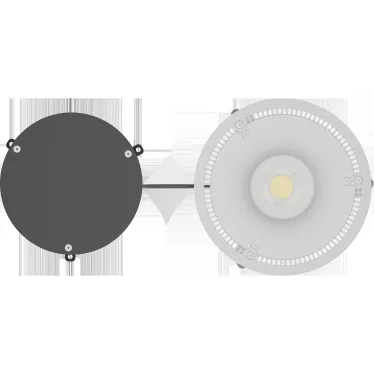 Светильник светодиодный DL POWER LED 60 D80 IP66 4000K mat | 1170001140 | Световые Технологии