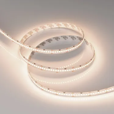 Лента светодиодная RT-A252-10mm 24V Warm3500 (11 W/m, IP20, 2835, 5m) (arlight, Открытый) | 028619(2) | Arlight