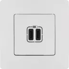 ETIKA Рамка 1 пост белая