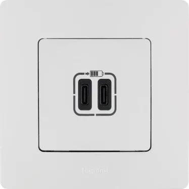 ETIKA Рамка 1 пост белая