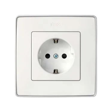 Розетка 2P+E Schuko, 16А 250В, винтовой зажим, S82,82N, 88, механизм