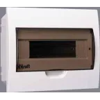 Щит распределительный встраиваемый ЩРВ-П-12 IP41 пластиковый прозрачная дверь