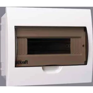 Щит распределительный встраиваемый ЩРВ-П-12 IP41 пластиковый прозрачная дверь