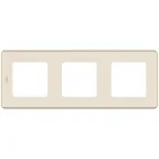 Рамка 3 поста INSPIRIA слоновая кость