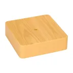Коробка разветвительная KMP-030-032 (104х104х28) светлое дерево PROxima