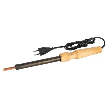 Паяльник ЭПЦН с деревянной рукояткой 230 В 80 Вт
