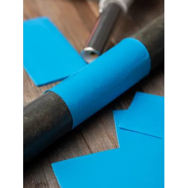 Термоусаживаемая трубка ТУТ нг 25/12,5 синяя рулон PROxima