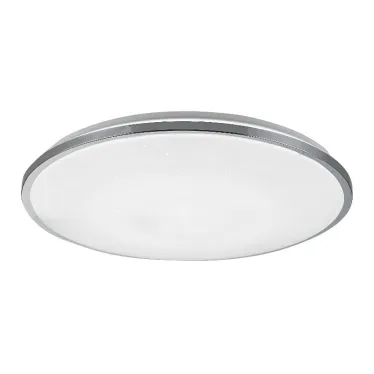 Светильник потолочный светодиодный Классик с ДУ SPB-6-70-RC Chrome 70Вт 3000-6500К 4800Лм ЭРА