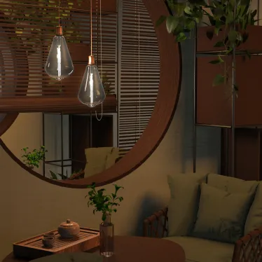 Лампа светодиодная LED Vintage Filament Straight ST164 6W E27 164*297mm Gray 330lm 4000K 1/6 | 157802205 | Gauss