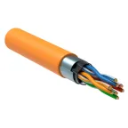Витая пара F/UTP кат 5E 4x2х24AWG solid LSZH 305м оранжевый
