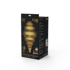 Лампа светодиодная LED Filament Honeycomb E27 8.5W Gray 165lm 1800K 1/2 | 161802005 | Gauss