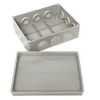 Коробка распаячная КМР-050-043 пылевлагозащитная 12 мембранных вводов уплотнительный шнур (240х190х90) PROxima