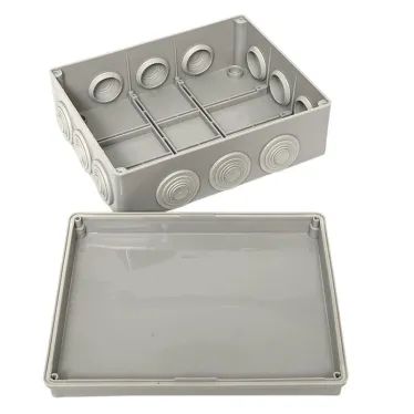 Коробка распаячная КМР-050-043 пылевлагозащитная 12 мембранных вводов уплотнительный шнур (240х190х90) PROxima