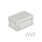Корпус IP66/IP67, 300х200х146 мм, без МП, с фланцами, непрозрачная крышка H- 21 мм