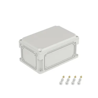 Корпус IP66/IP67, 300х200х146 мм, без МП, с фланцами, непрозрачная крышка H- 21 мм