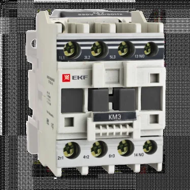 Пускатель магнитный КМЭ 12А катушка управления 220В малогабаритный 1NC