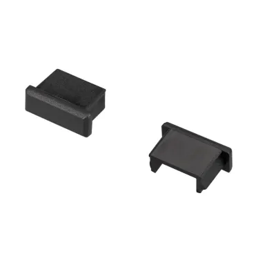 Заглушка для MIC черная глухая (ARL, Пластик)