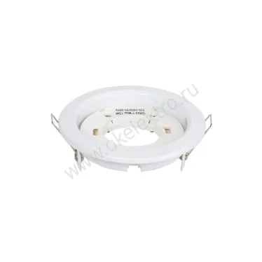 Светильник ДВО-15w GX53 без лампы белый